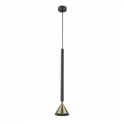 Lampara Colgante Con Un Foco GU10 Bronce