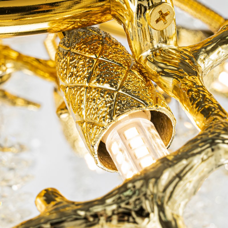 Lámpara de cristal GRAPEDROP - CLN1001-D80