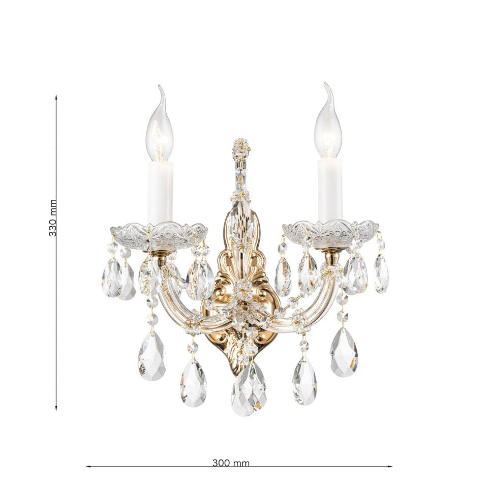 Apliquede pared TERESA CLN122-2W