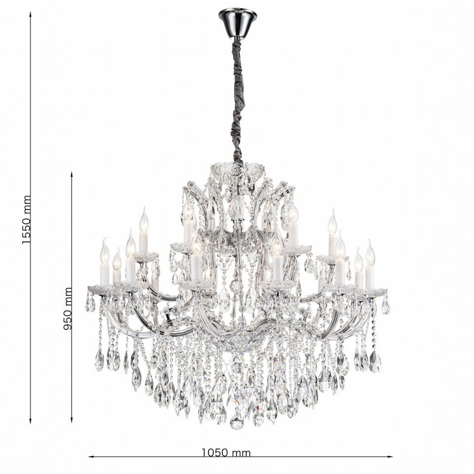 Lámpara de araña TERESA CLN123-18