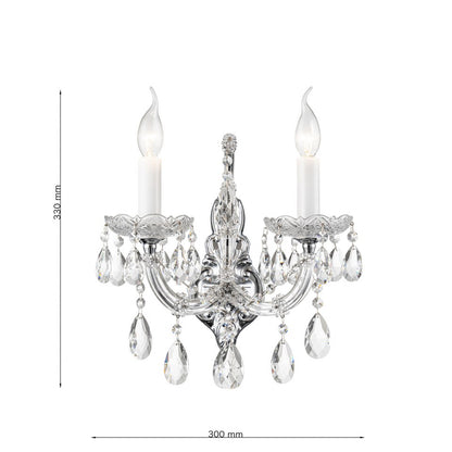 Aplique de pared TERESA CLN123-2W