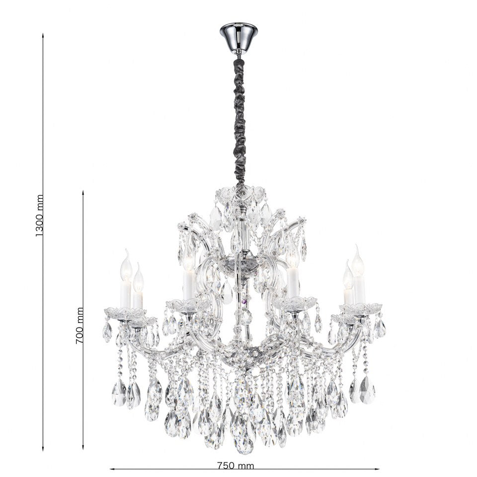 Lámpara de araña TERESA CLN123-8