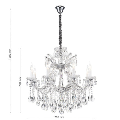 Lámpara de araña TERESA CLN123-8