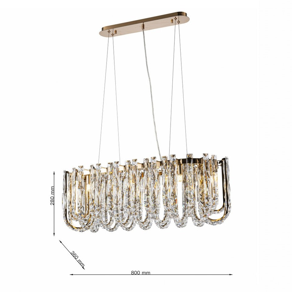 Lámpara colgante LURE CLN124-L85