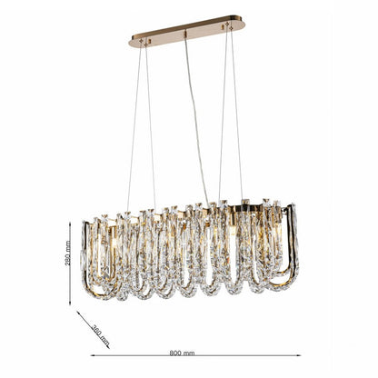 Lámpara colgante LURE CLN124-L85