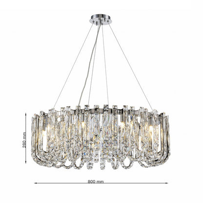 Lámpara colgante LURE CLN125-D80