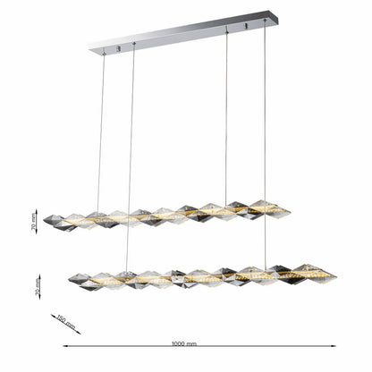 Lámpara colgante ICY CLN127-L100X2