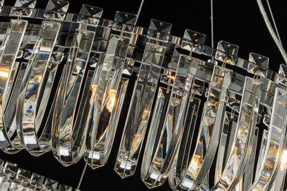 Lámpara colgante de cristal CARV - CLN131-D80P