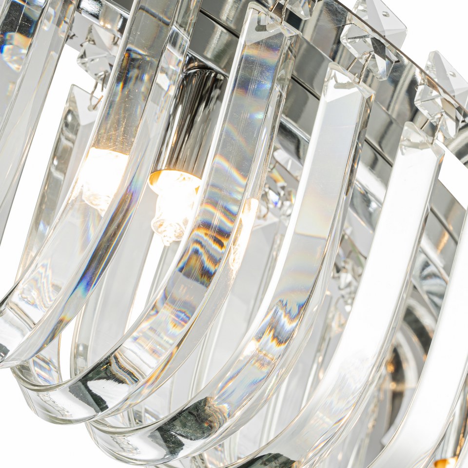 Lámpara colgante de cristal CARV - CLN131-D80P