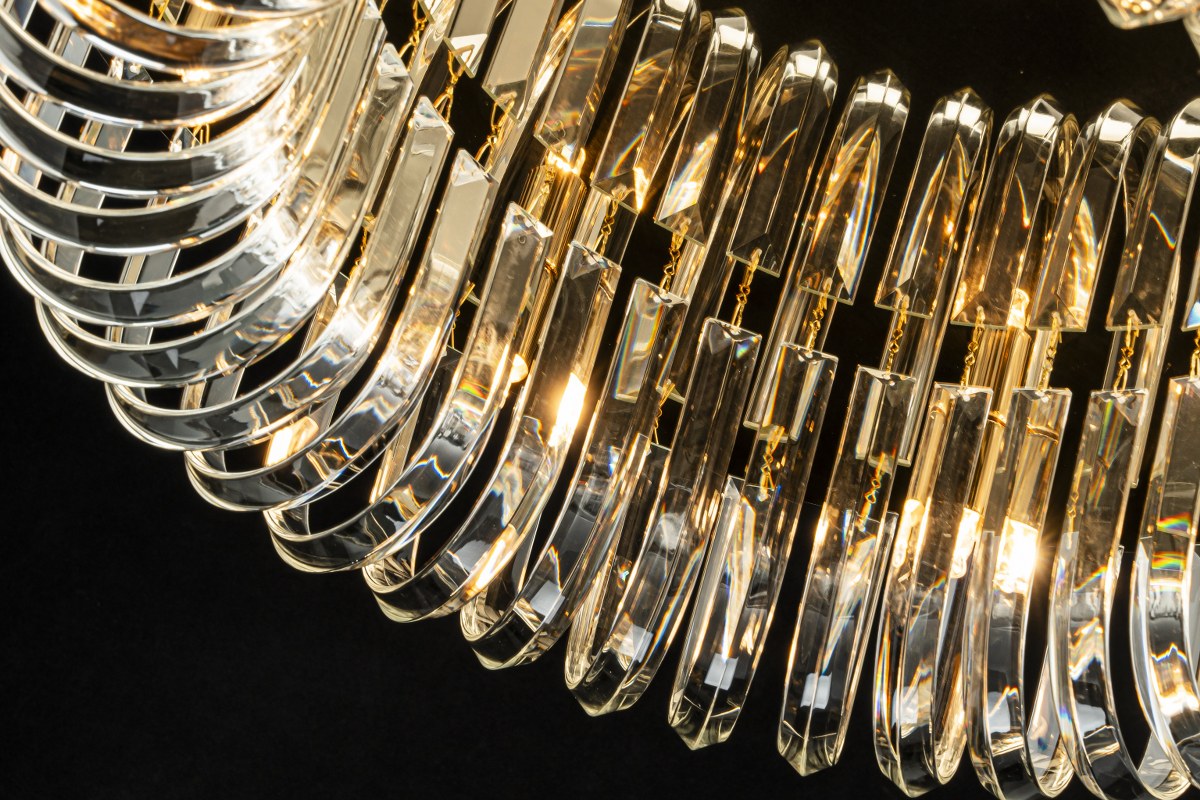 Lámpara techo de cristal CARV - CLN132-D60C