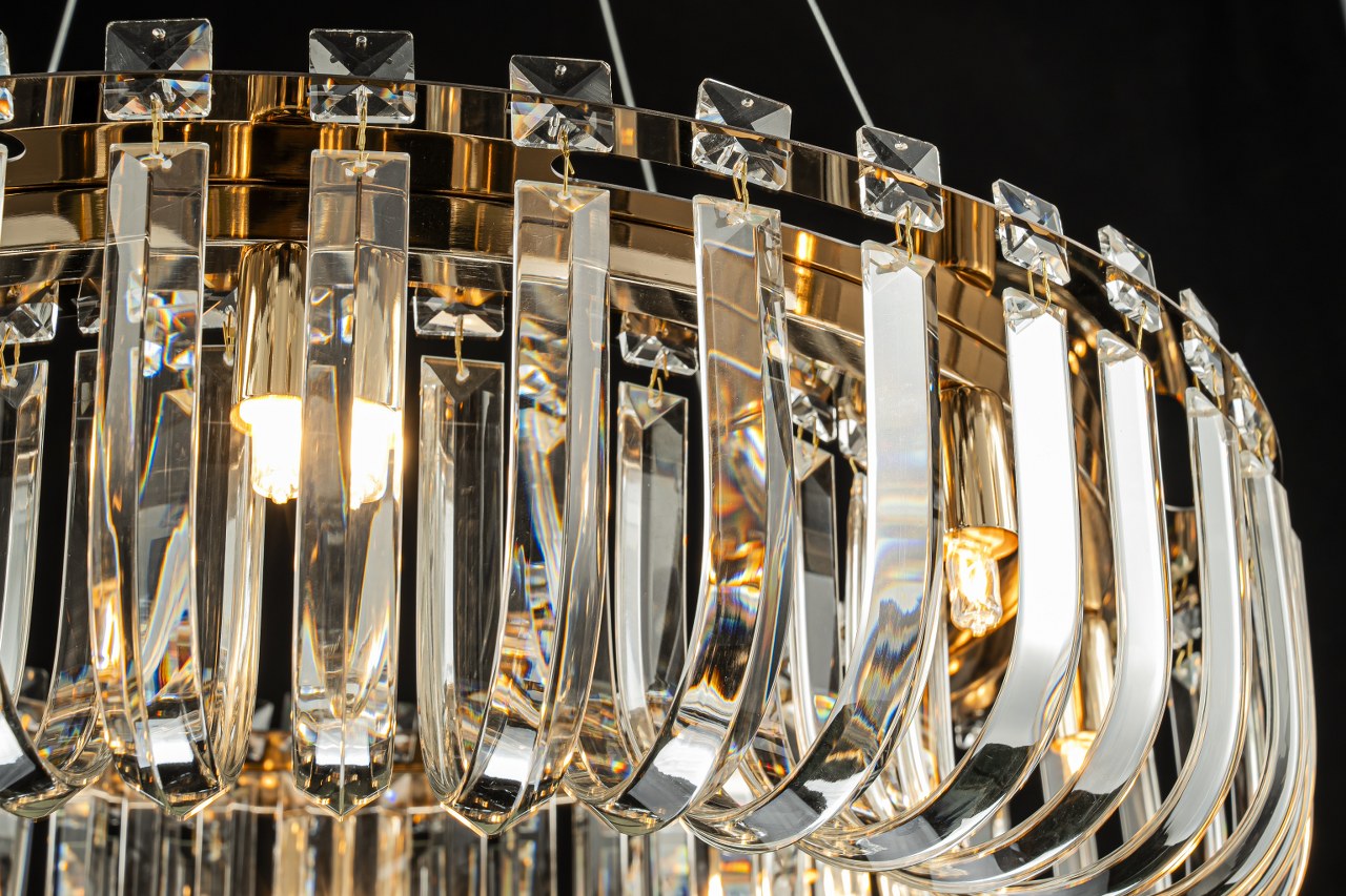 Lámpara colgante de cristal CARV - CLN132-D60P