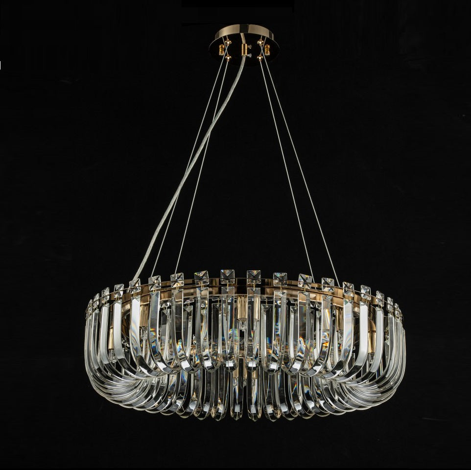 Lámpara colgante de cristal CARV - CLN132-D60P