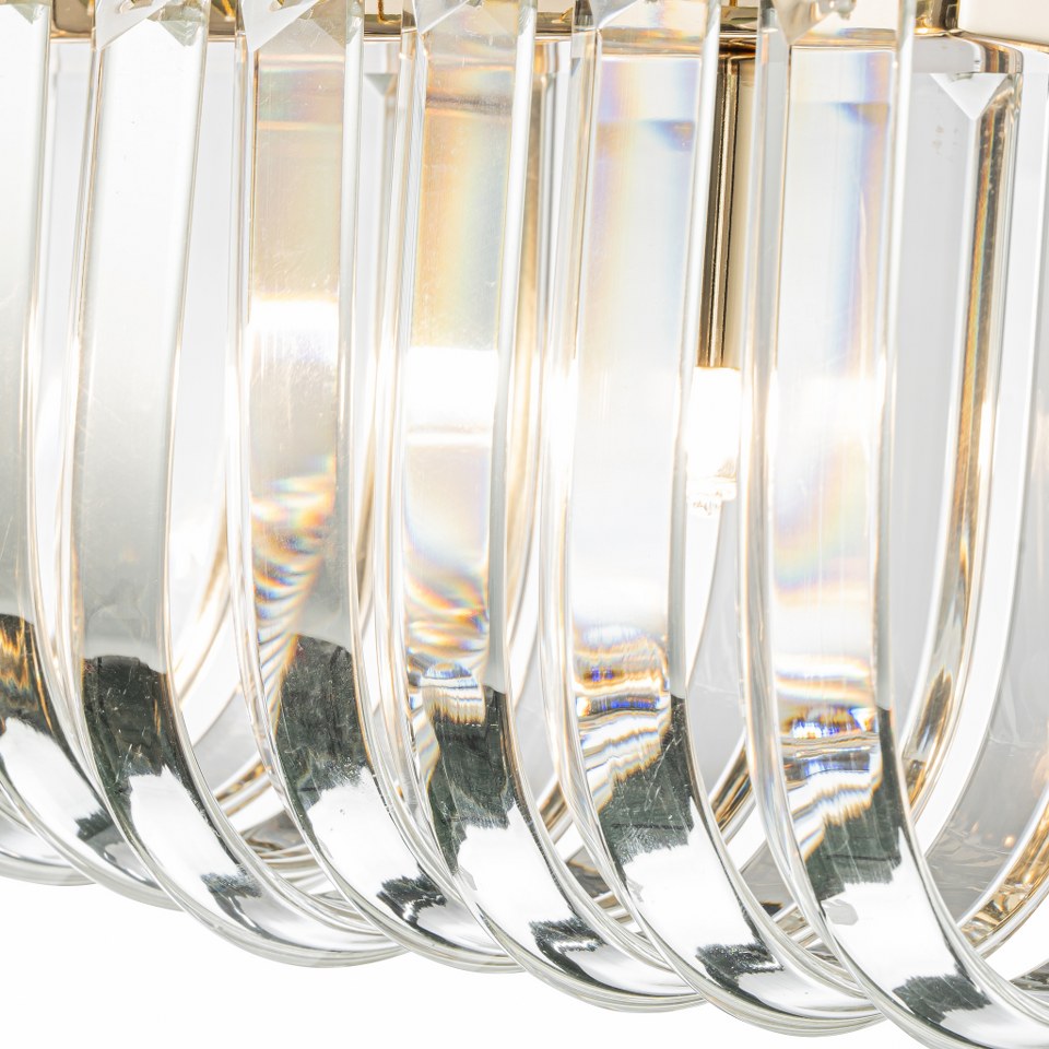 Lámpara colgante de cristal CARV - CLN132-L100