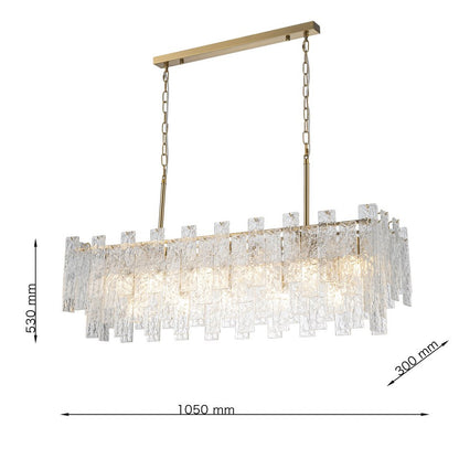 ICELUX Lampara colgante de cristal CLN133-L105