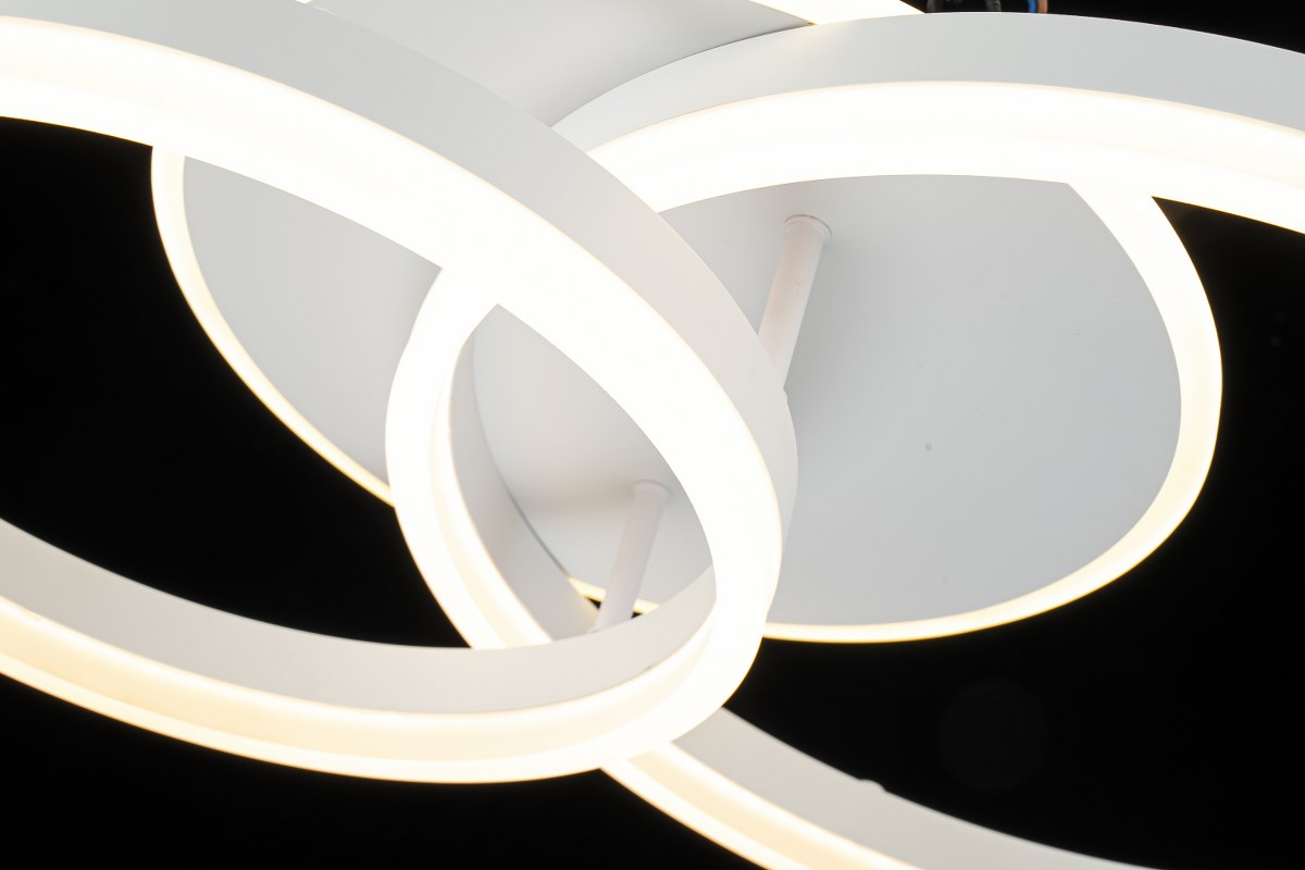 Lampara 2 Aros Led CCT Regulable Blanco