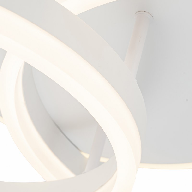 Lampara 2 Aros Led CCT Regulable Blanco