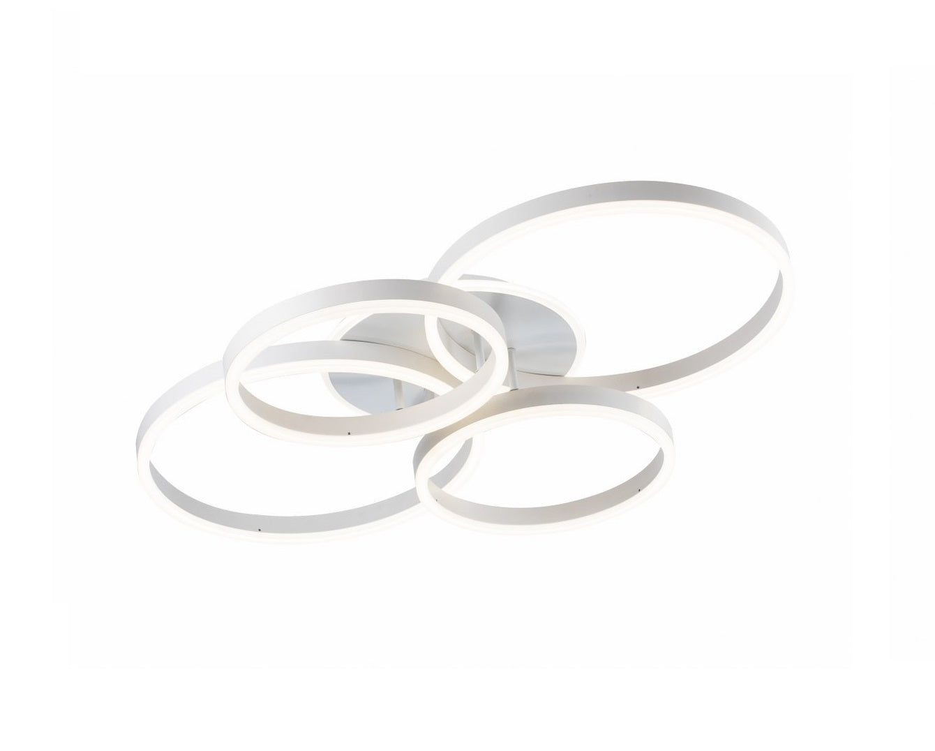 Lampara 4 Aros Led CCT Regulable Blanco