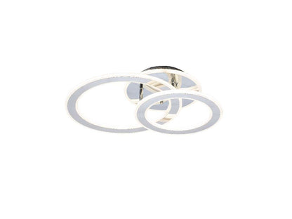 Lampara de techo led 3 Aros Gris