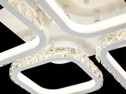 Lámpara de techo DIAMANT WH FL604-4C