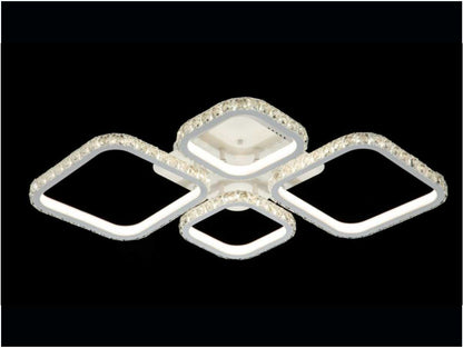 Lámpara de techo DIAMANT WH FL604-4C