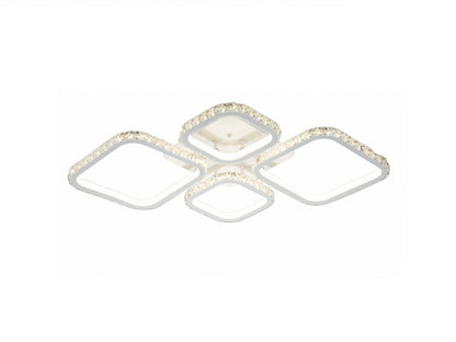 Lámpara de techo DIAMANT WH FL604-4C
