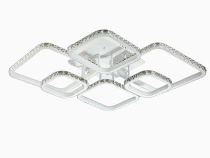 Lámpara de techo DIAMANT WH FL604-6C