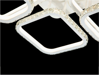 Lámpara de techo DIAMANT WH FL604-6C