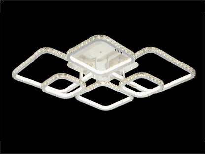 Lámpara de techo DIAMANT WH FL604-6C