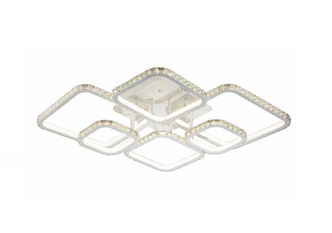 Lámpara de techo DIAMANT WH FL604-6C