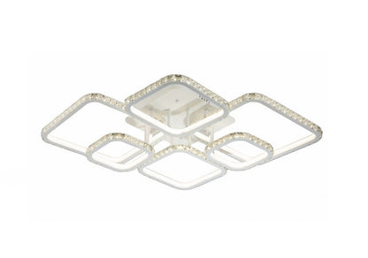 Lámpara de techo DIAMANT WH FL604-6C