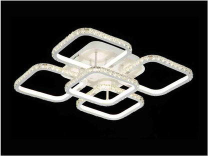 Lámpara de techo DIAMANT WH FL607-5C