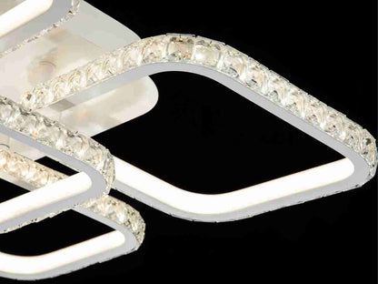 Lámpara de techo DIAMANT WH FL607-5C