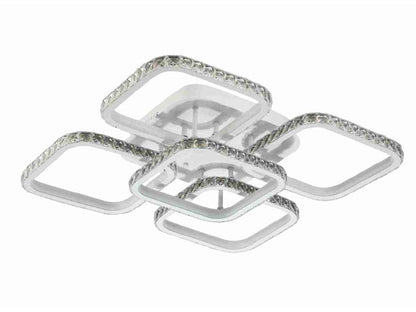 Lámpara de techo DIAMANT WH FL607-5C