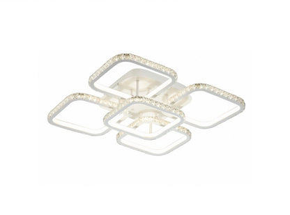 Lámpara de techo DIAMANT WH FL607-5C
