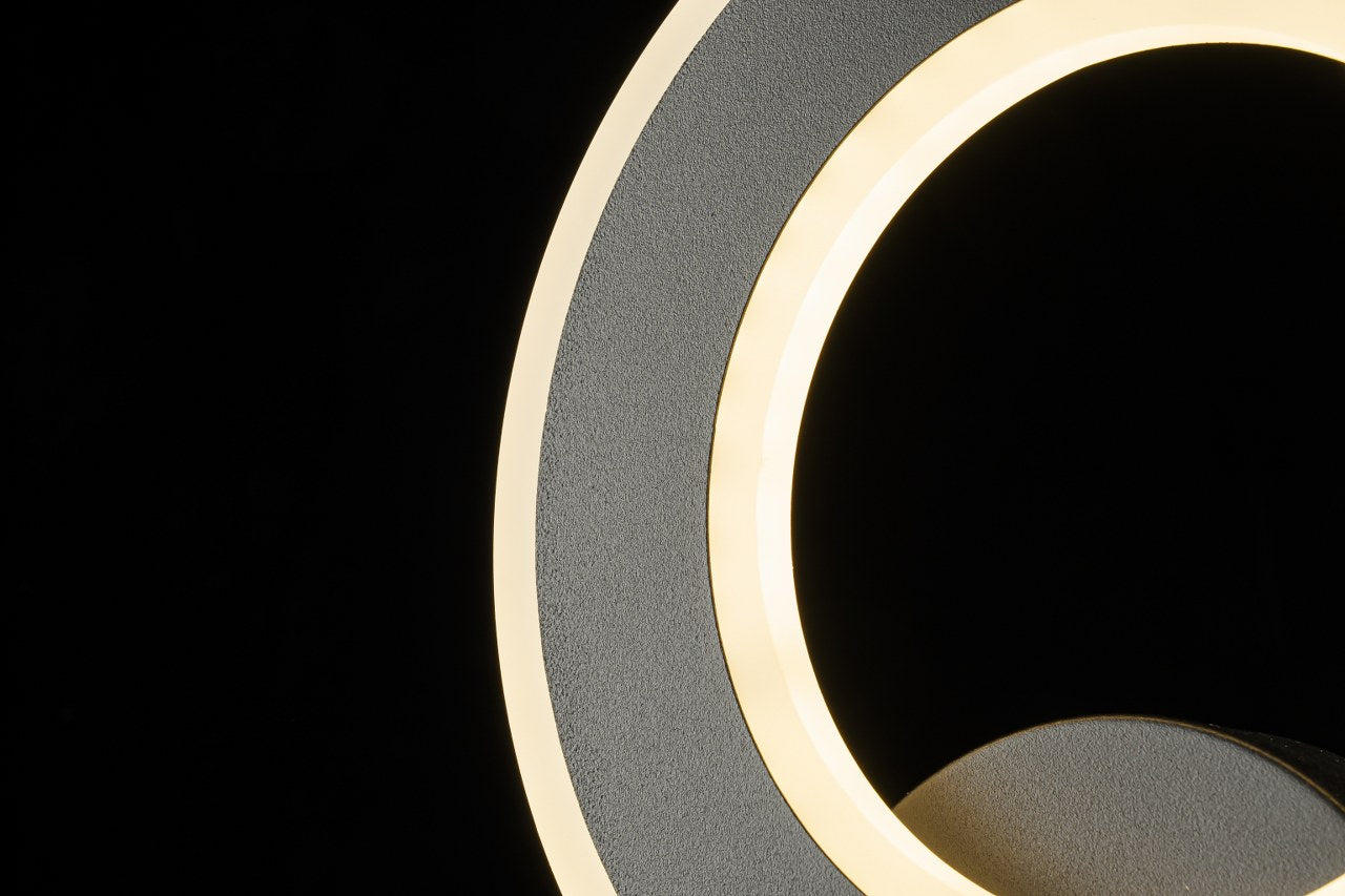 Aplique De Pared Led CCT Negro