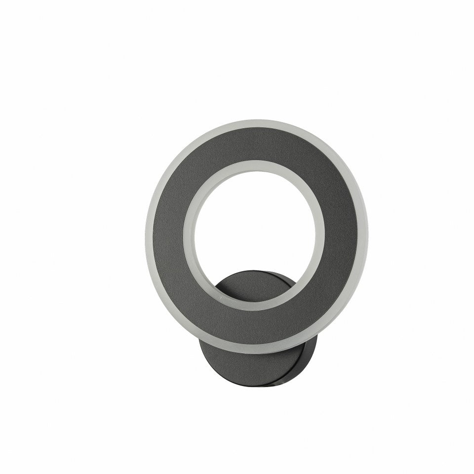 Aplique De Pared Led CCT Negro