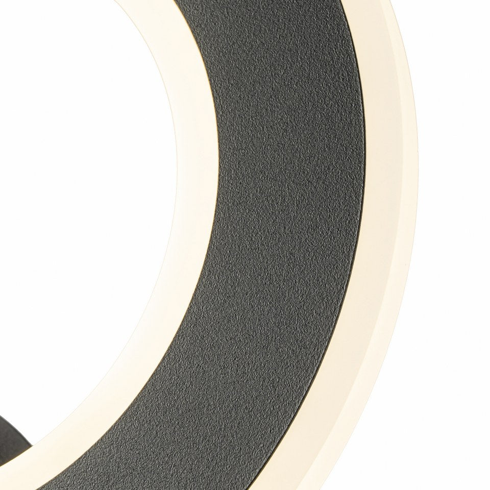 Aplique De Pared Led CCT Negro