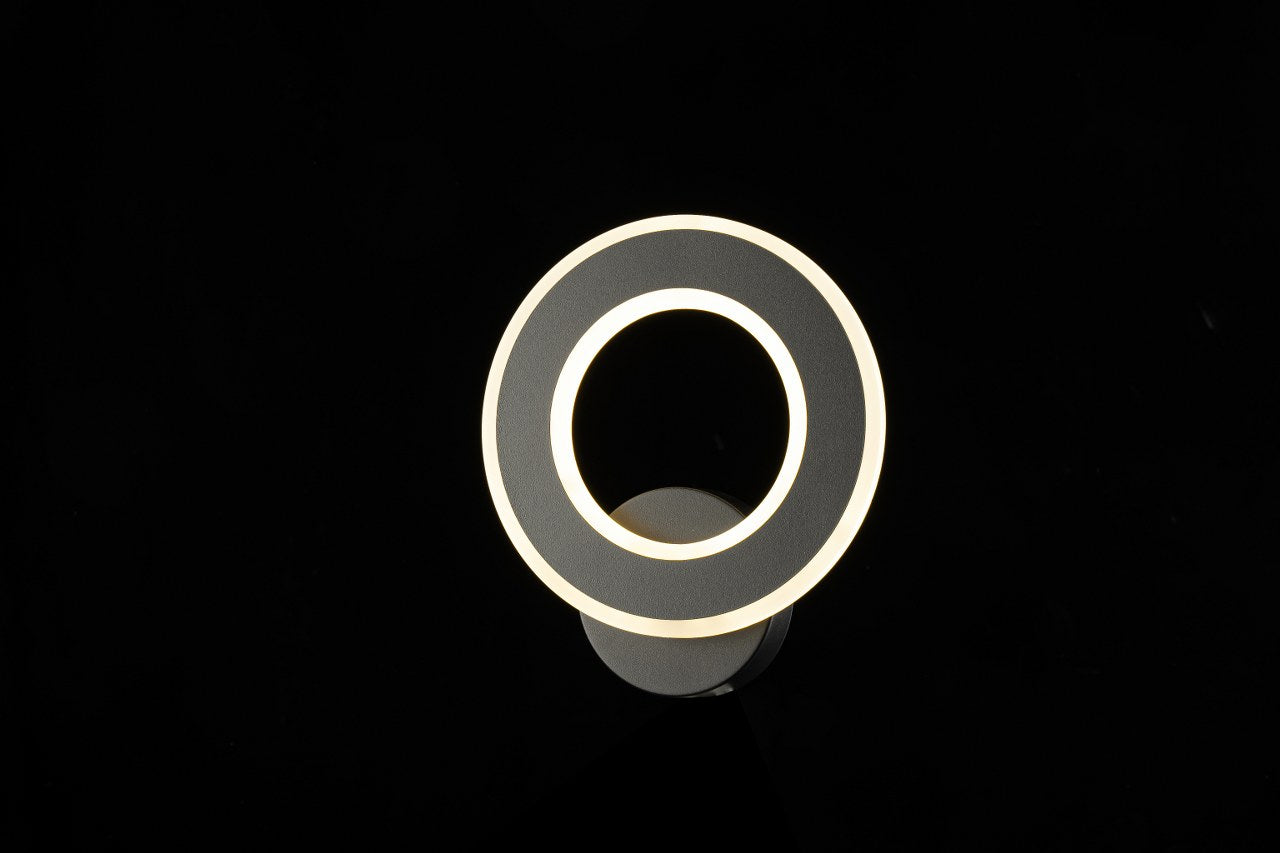 Aplique De Pared Led CCT Negro