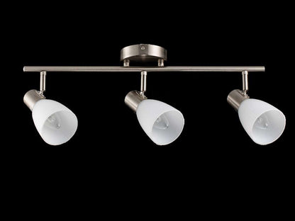 Aplique pared con 3 salidas metalizado  E14 BATH FL703-3w