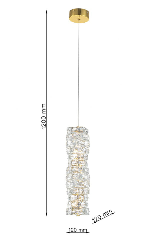 Lámpara colgante Perla LP124-1P