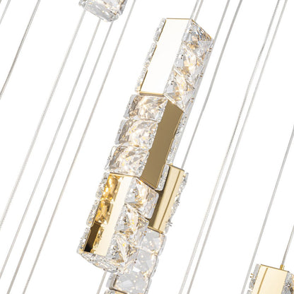 Lámpara colgante Stair LP128-18GD