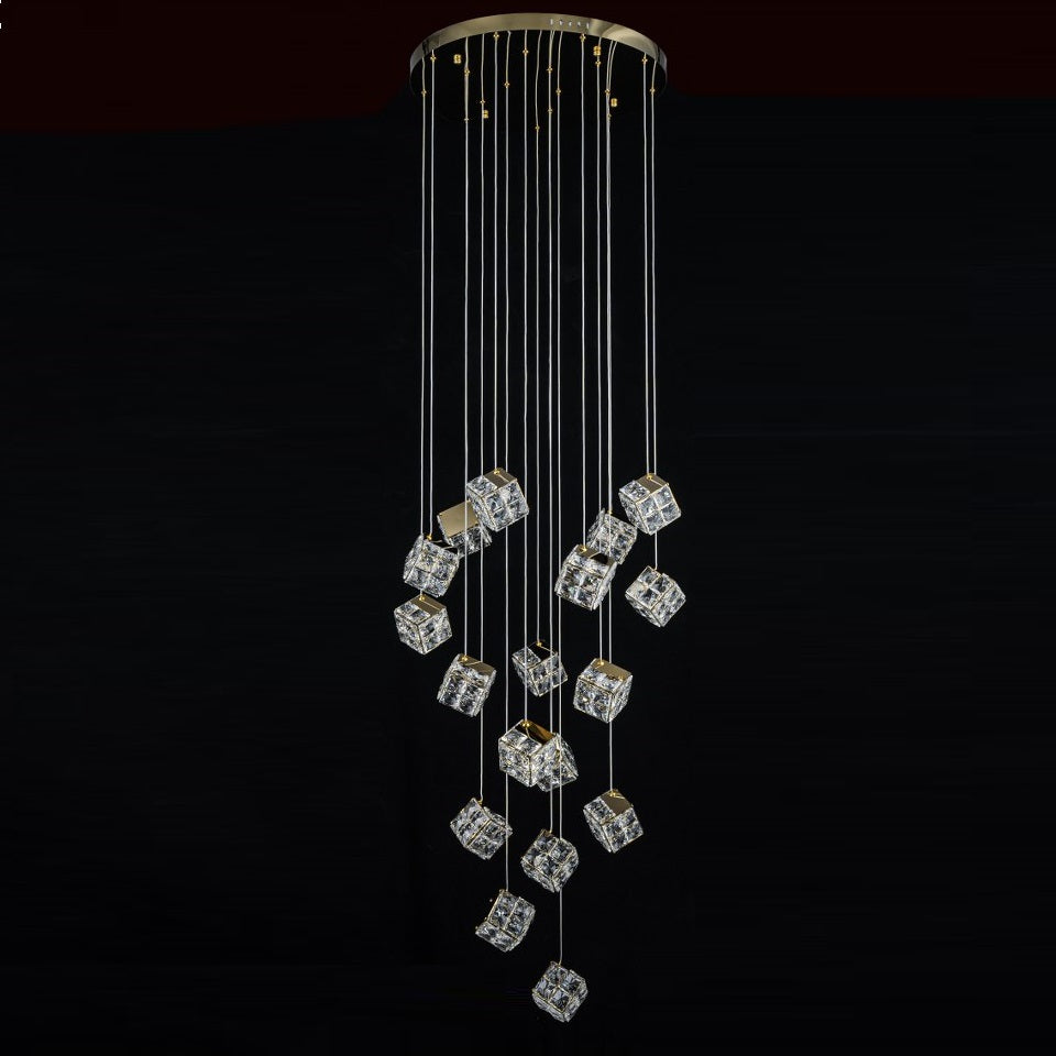 Lámpara colgante Stair LP129-18GD