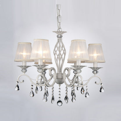 Lámpara de araña GRAZIA WHITE LP290-6