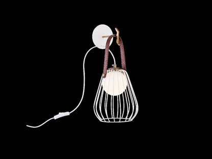 Lampara mixta de alpique  color blanco BALDI LP5001-1W-P