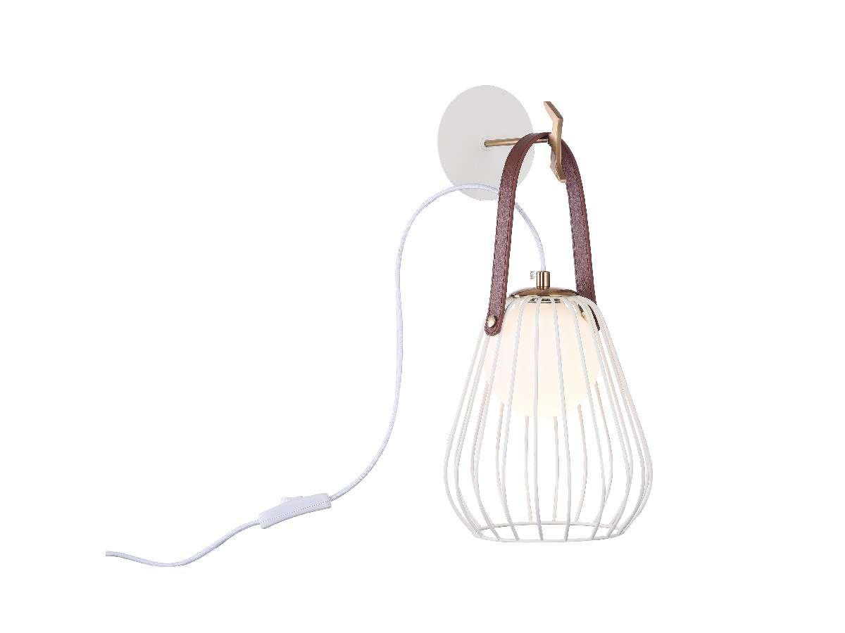 Lampara mixta de alpique  color blanco BALDI LP5001-1W-P