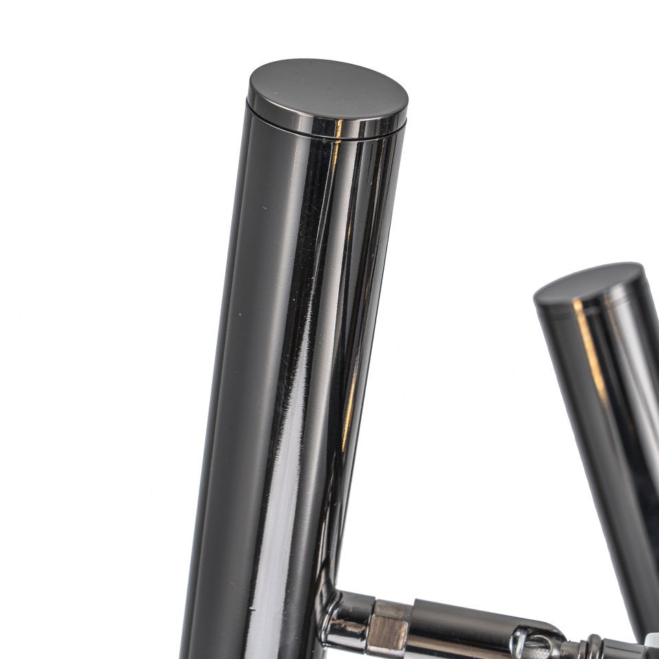 Lampara Colgante Bombilla G9 Moderna Negro