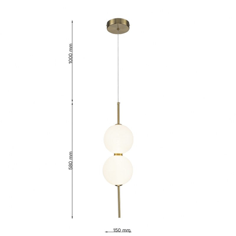 Lámpara Colgante PALM - LP5203-1P