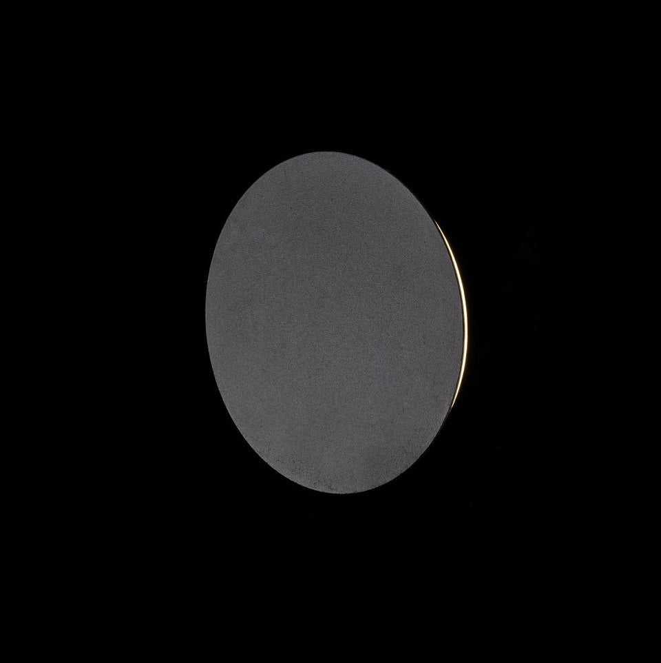 Aplique de interior Led Decorativo Moderno Negro