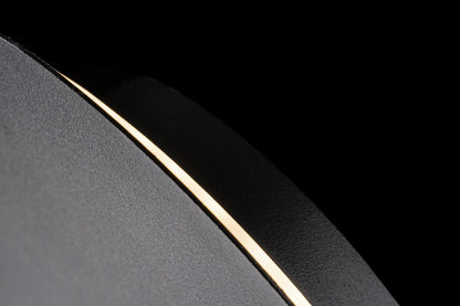 Aplique De Pared Decorativo Con Led Negro