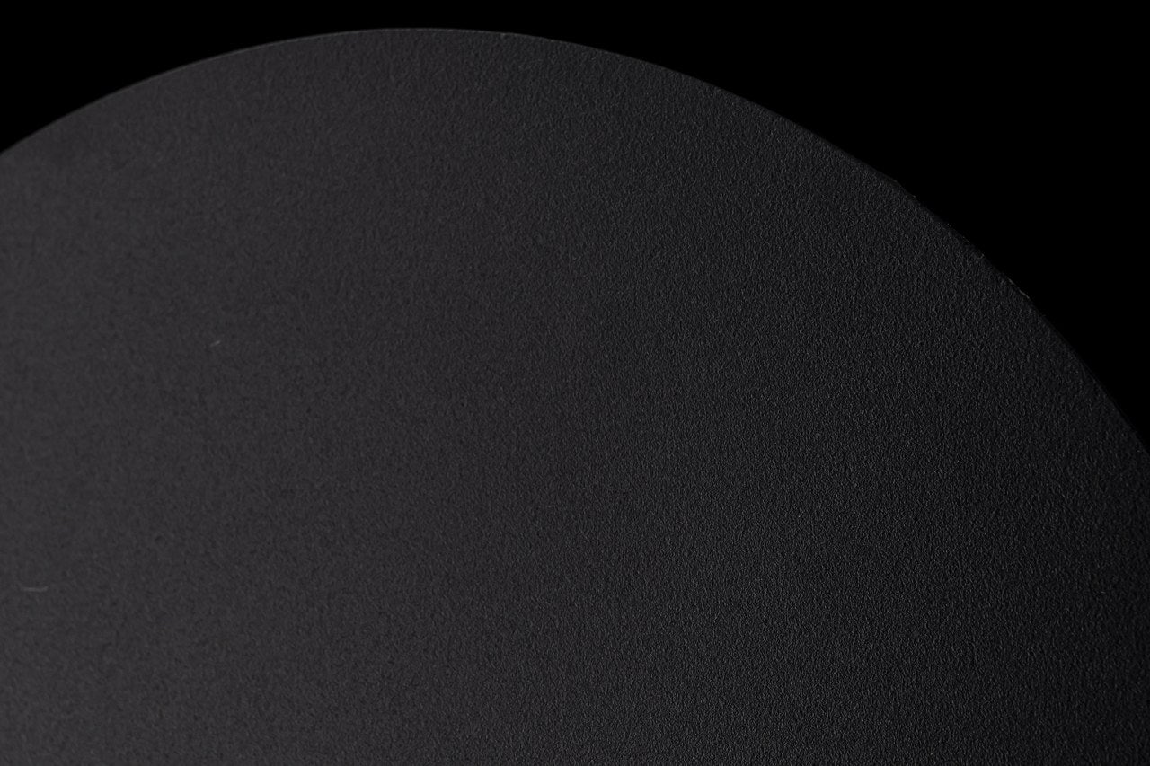 Aplique De Pared Decorativo Con Led Negro